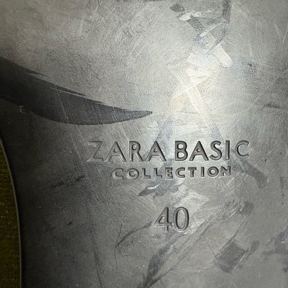 Zara Olive Velvet Ankle Boots with Crystal Detail - Picture 7 of 7